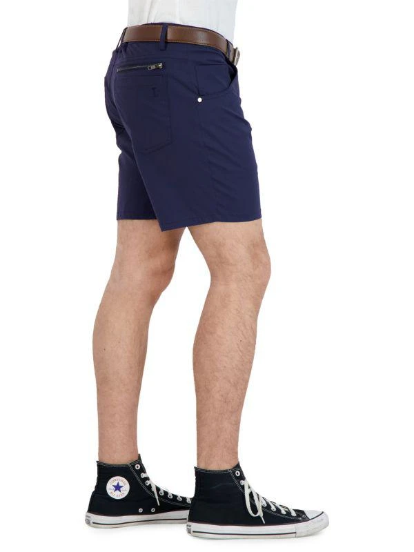 Levinas Performance Tech Stretch Denim Shorts 3