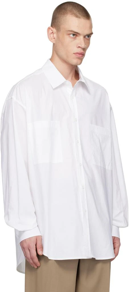 The Frankie Shop White Gus Oversized Shirt 2