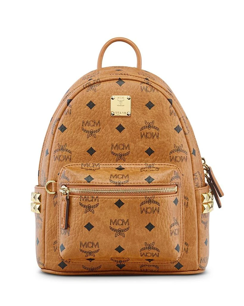 MCM Stark Side Studs Backpack in Visetos 1