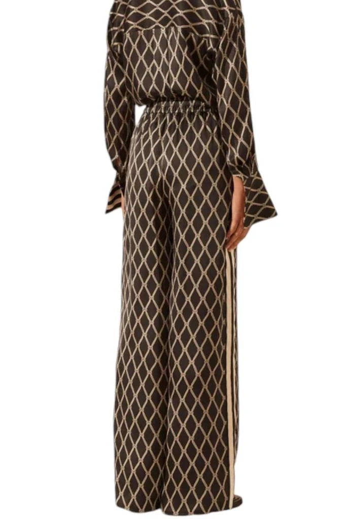 Shona Joy SILK CONTRAST RELAXED PANTS 2