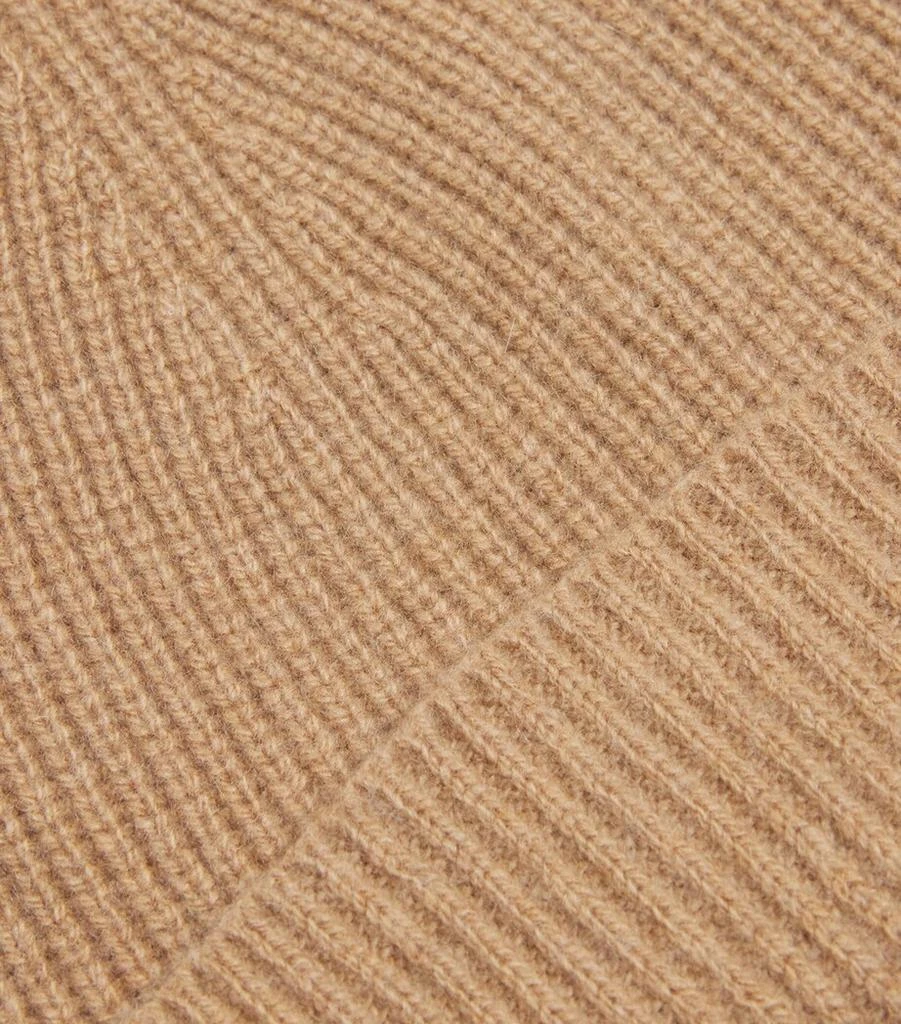 Sunspel Cashmere Ribbed Beanie 3