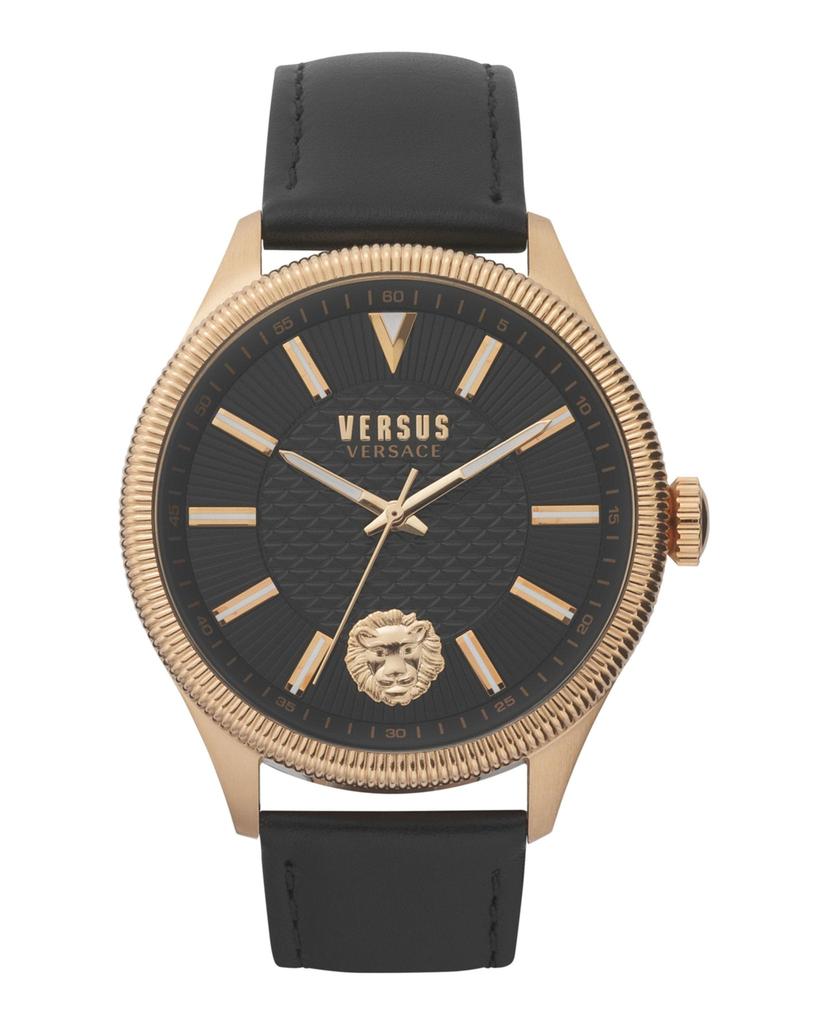 Versus Versace Colonne Leather Watch