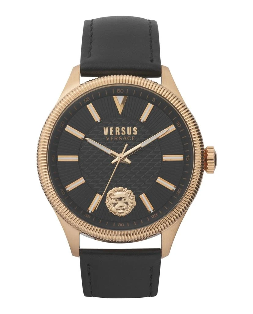 Versus Versace Colonne Leather Watch 1