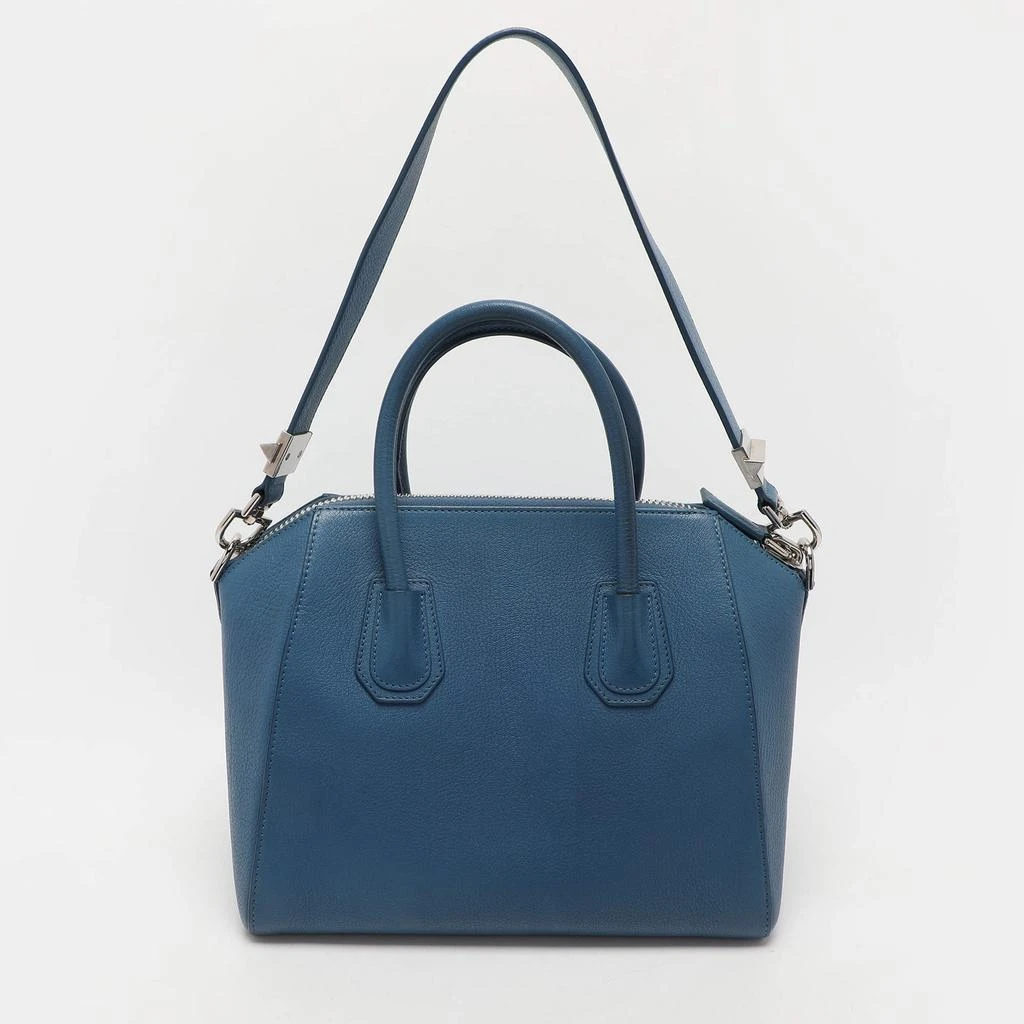 Givenchy Givenchy Blue Leather Small Antigona Satchel 4