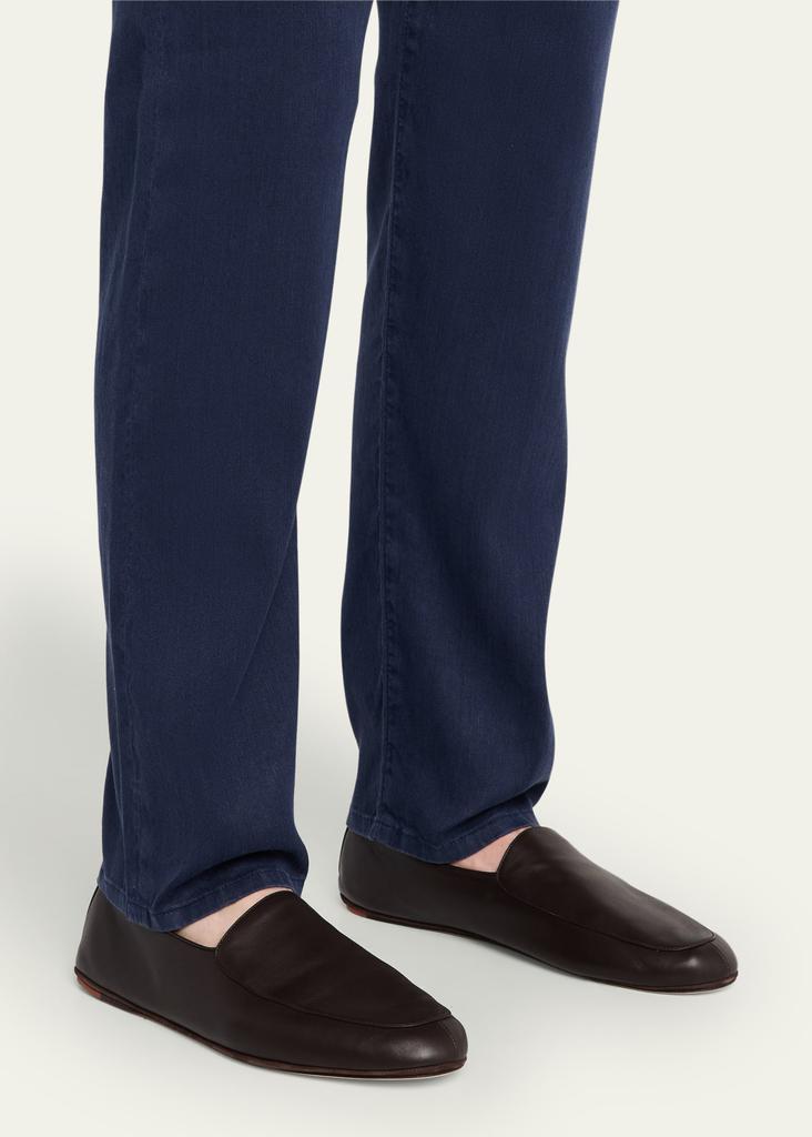 Loro Piana Men's Anton Walk Soft Lambskin Loafers