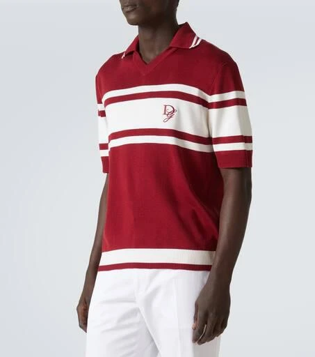Dolce 
Gabbana Silk and cotton polo shirt 3