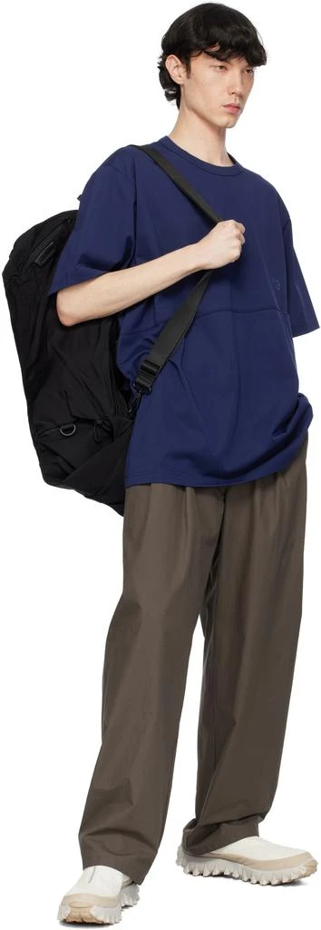 Côte & Ciel Black Obed Smooth Convertible Duffle Bag 4