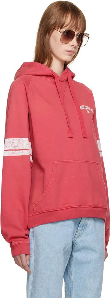 GUESS USA Pink Varsity Hoodie 2