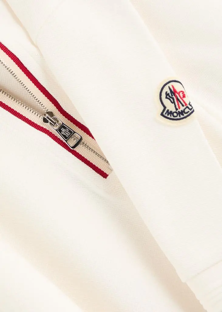 Moncler Half-zip piqué cotton shirt 5