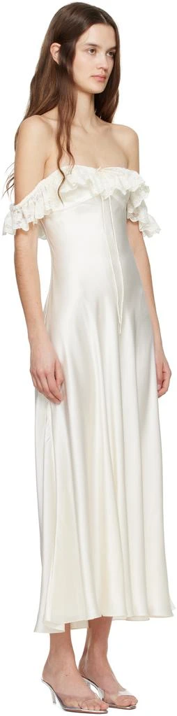 Mirror Palais Off-White Sonata Lady Length Midi Dress 2
