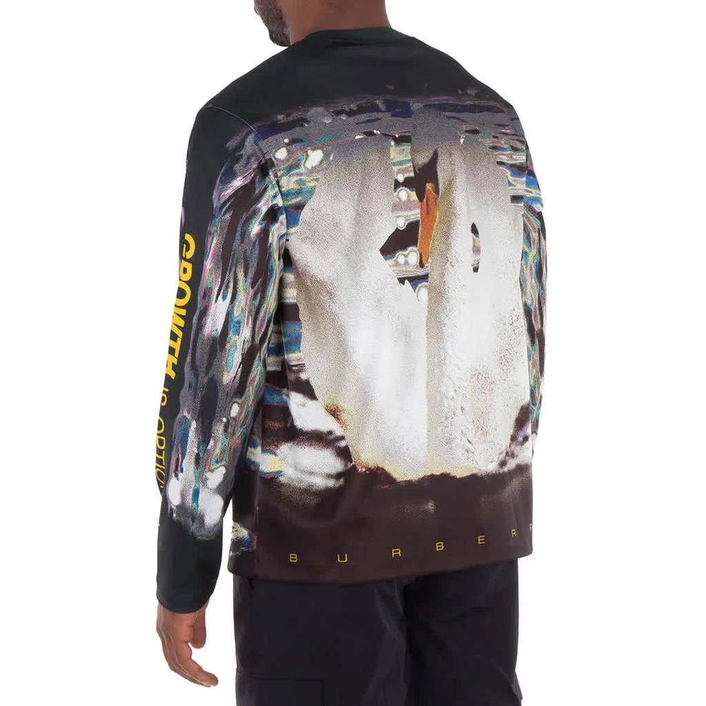 Burberry Swan-Print Long-Sleeved T-Shirt 2