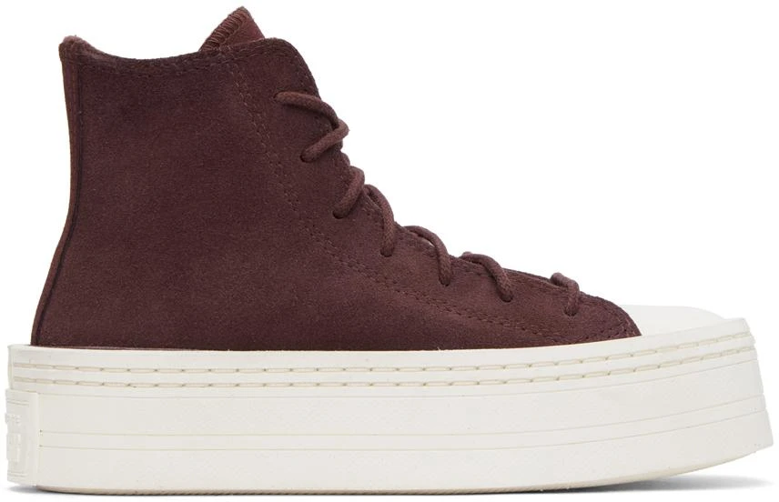 Converse Burgundy Chuck Taylor All Star Modern Lift Sneakers 1