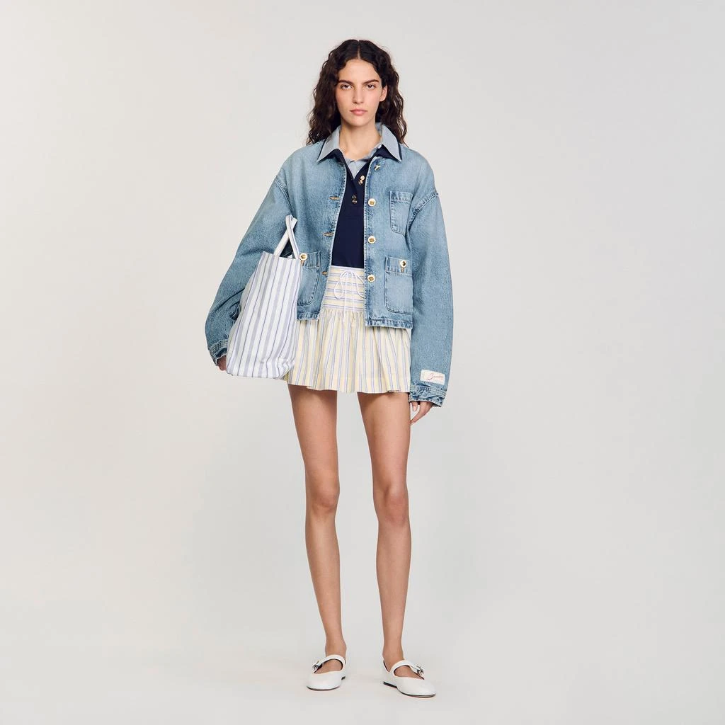 Sandro Denim jacket 1