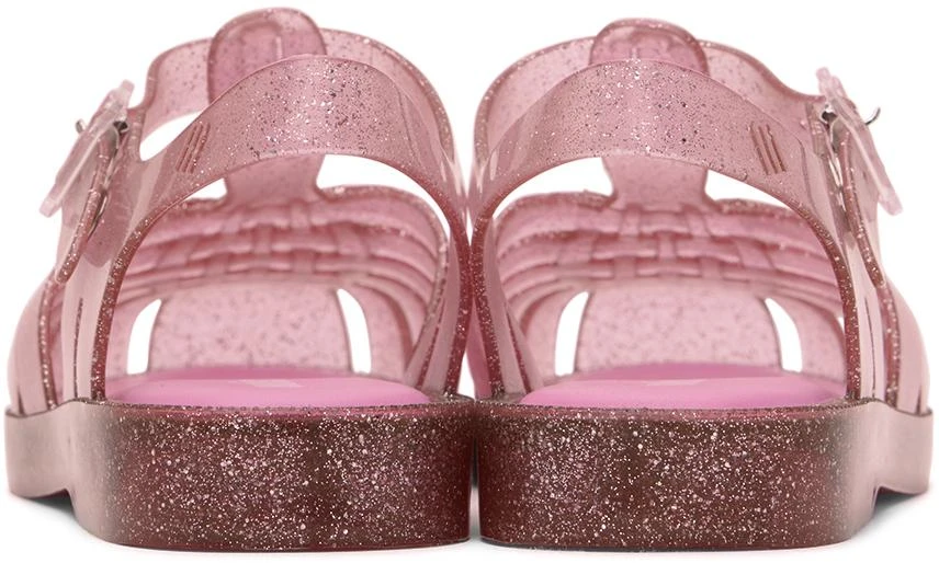 Mini Melissa Baby Pink Possession Sandals 2