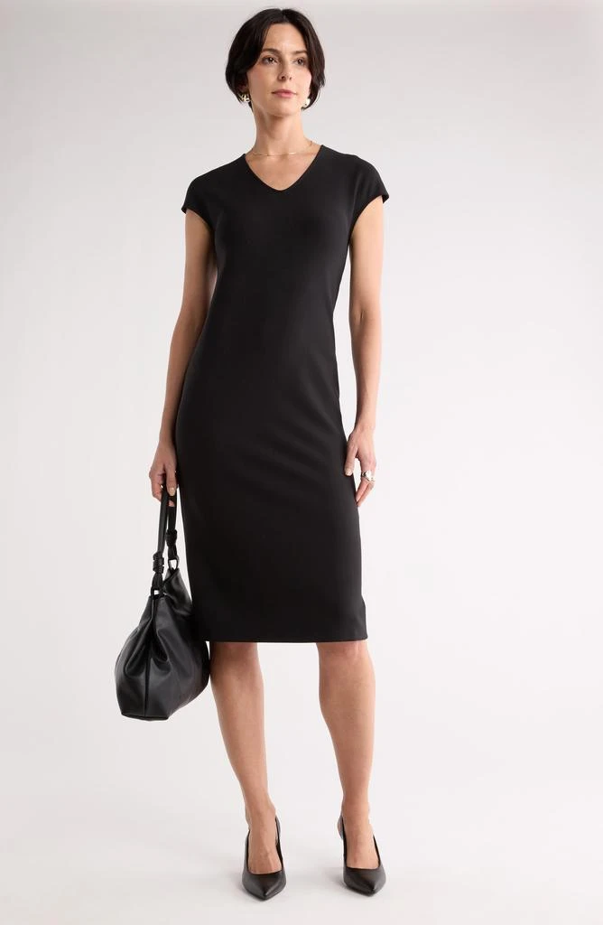 Nordstrom V-Neck Shift Dress 2
