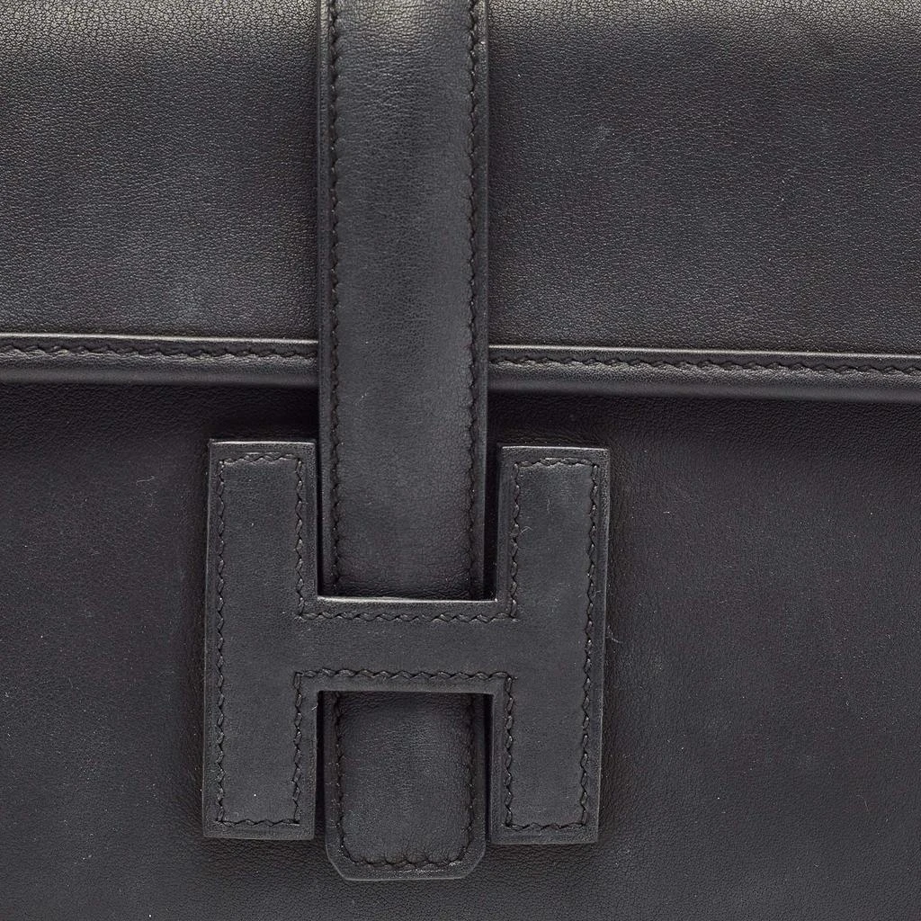 Hermes Hermes Bleu Indigo Swift Leather Elan Jige 29 Clutch 5