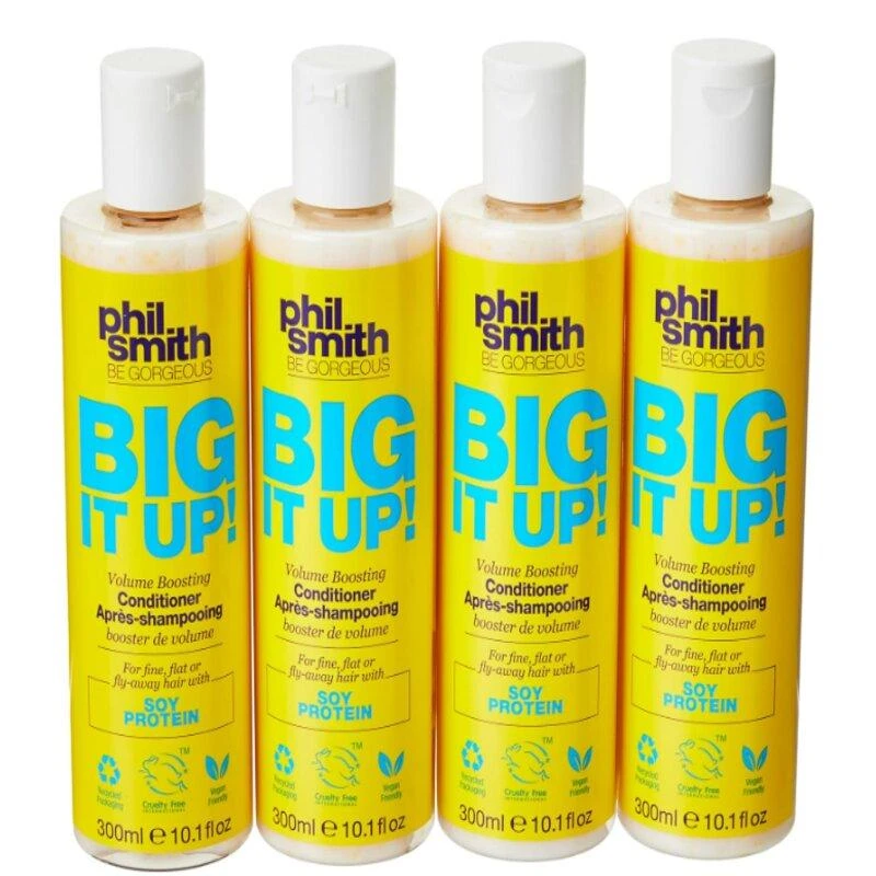 Phil Smith Phil Smith -  4 Pack Be Gorgeous Big It Up! Volume Boosting Conditioner (4 x 300ml) 1