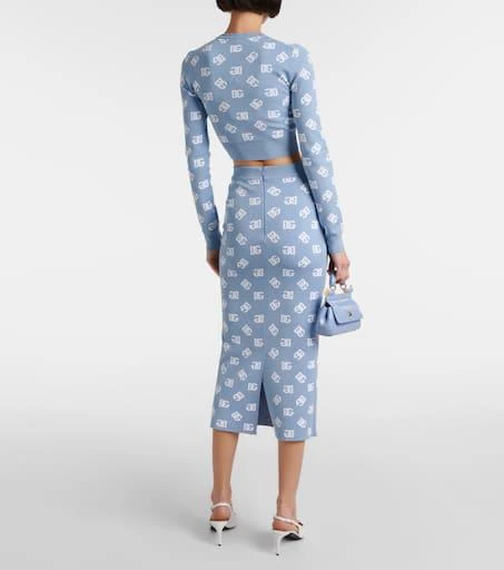 Dolce
Gabbana Logo cropped sweater 3