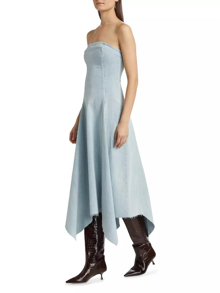 EB Denim Eliana Strapless Denim Dress 4