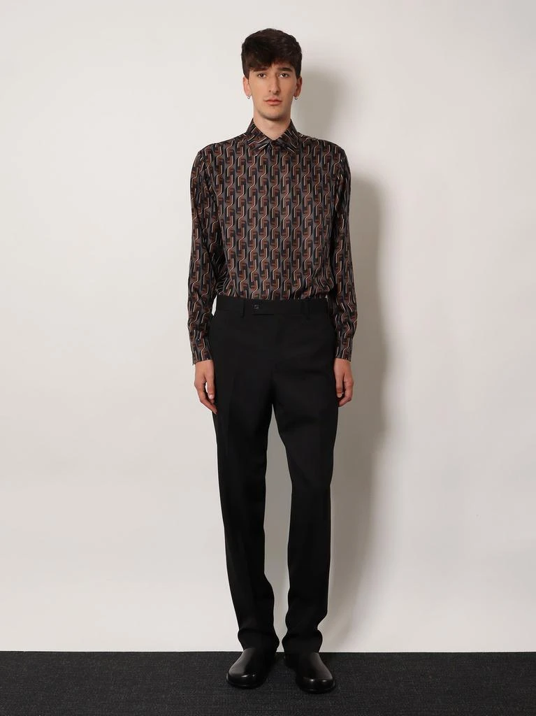 Fendi Virgin wool trousers 2