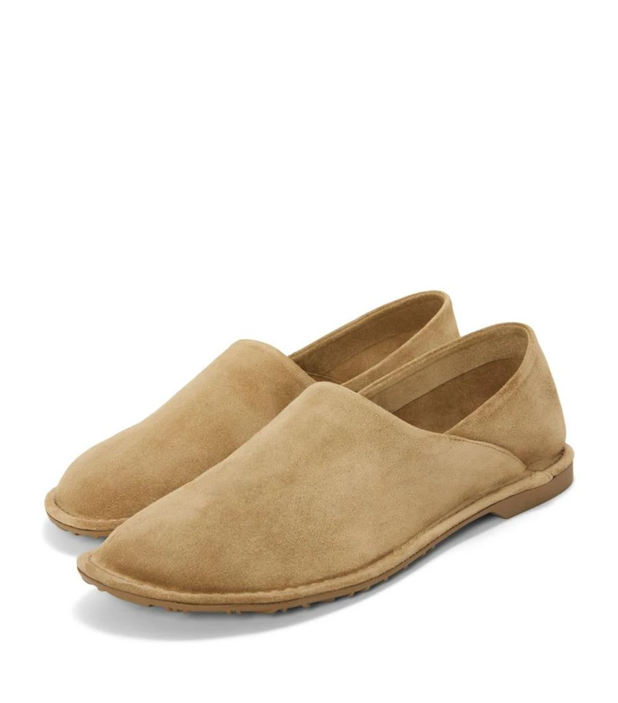 Loewe Suede Folio Slippers 3
