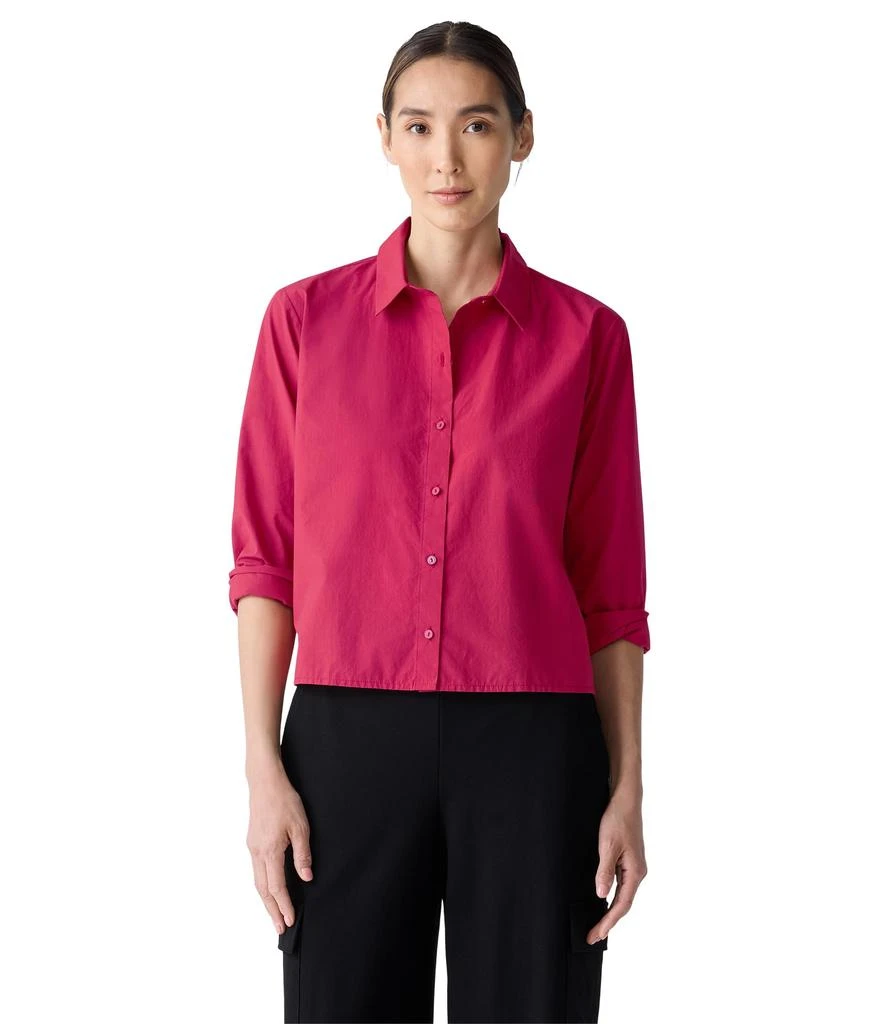 Eileen Fisher Classic Collar Shirt 1