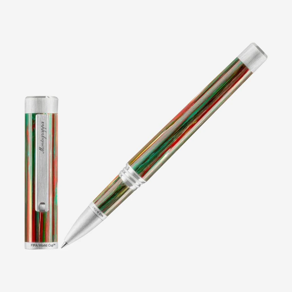 Montegrappa Montegrappa FIFA Classics Mexico Red & Green Resin Rollerball Pen ISZEFRIP_M 2