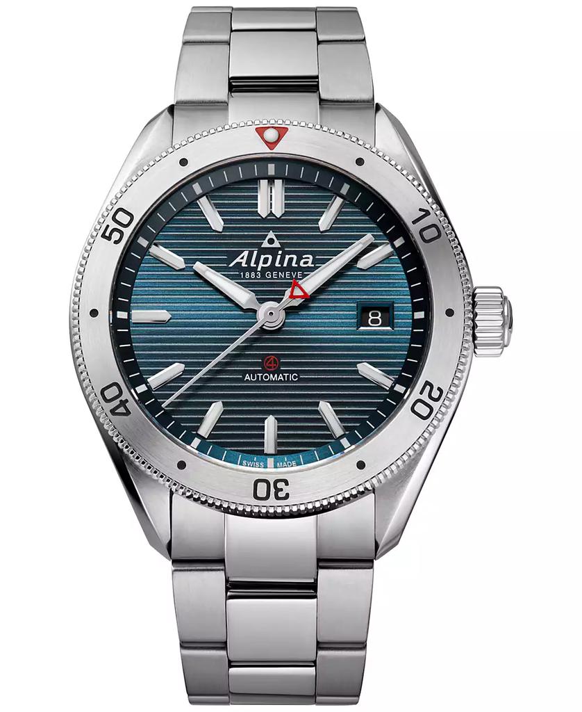 Alpina Men's Swiss Automatic Alpiner Stainless Steel Bracelet Watch 40mm