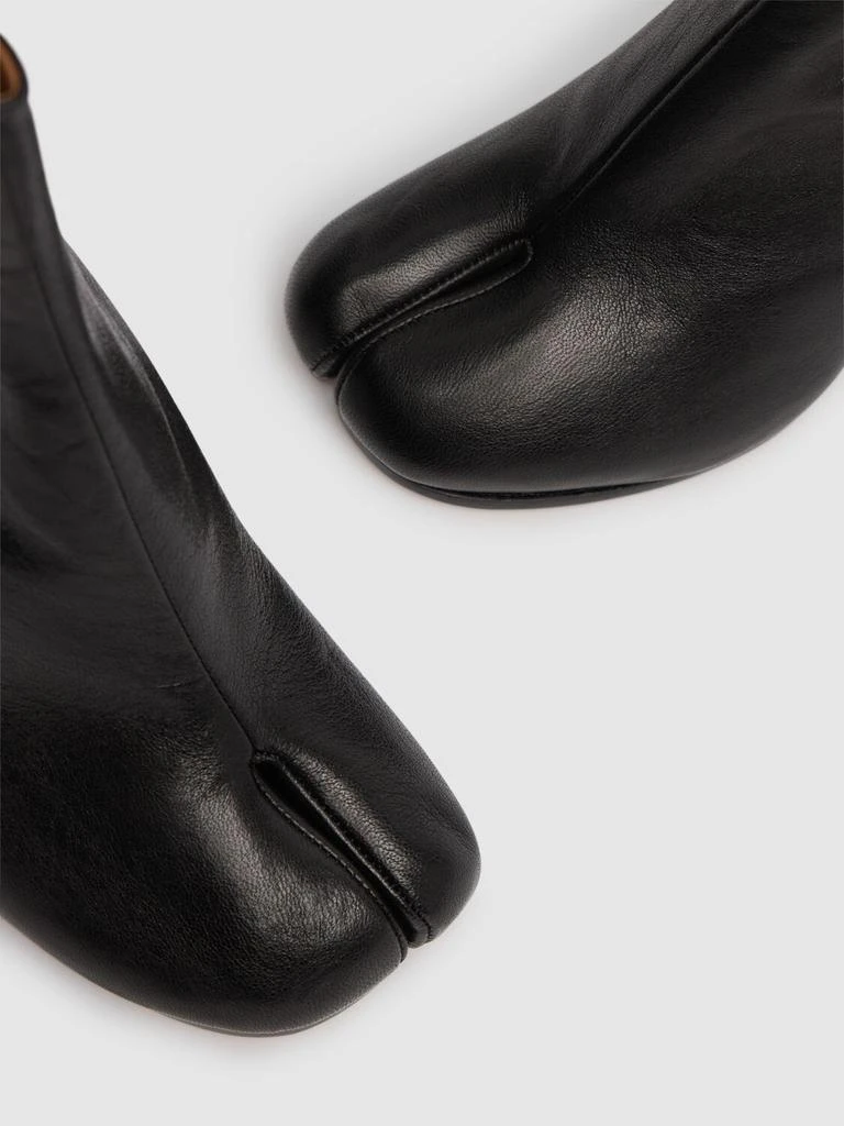 MAISON MARGIELA 80mm Tabi Vintage Leather Ankle Boots 3