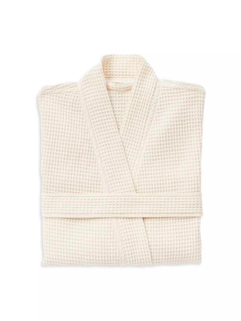 Coyuchi Unisex Organic Waffle Robe 1