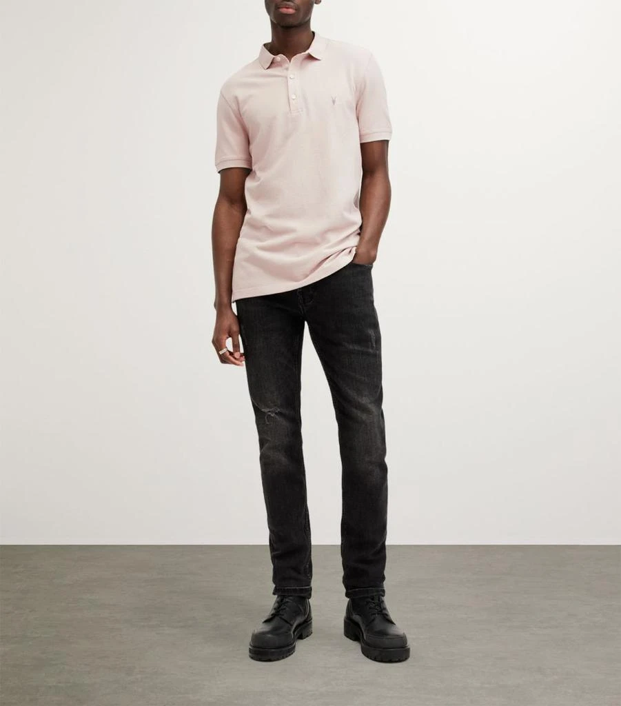 ALL SAINTS Organic Cotton Reform Polo Shirt 2