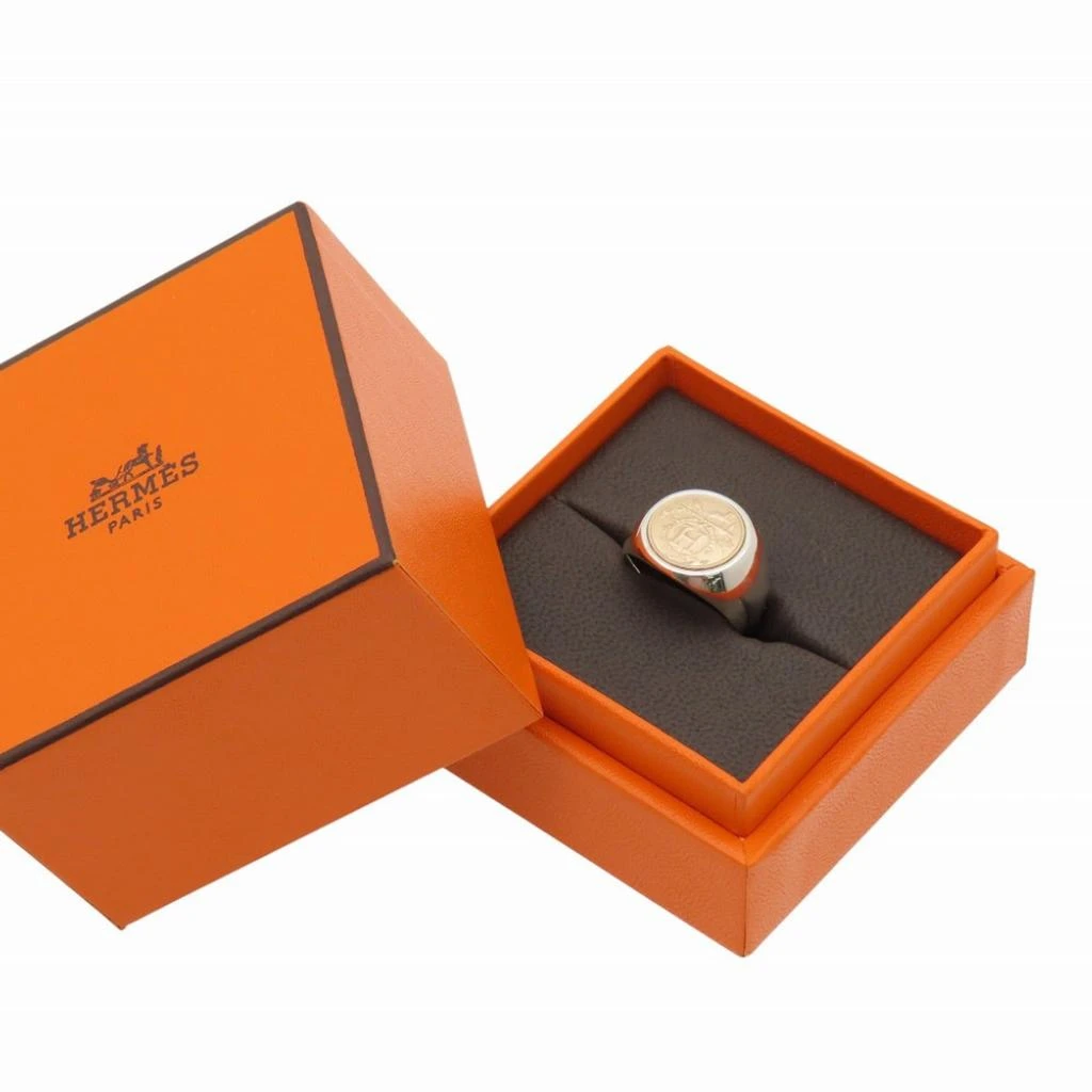 Hermes pink gold pink gold (18K) 925 Band Ring (Pre-Owned) 2