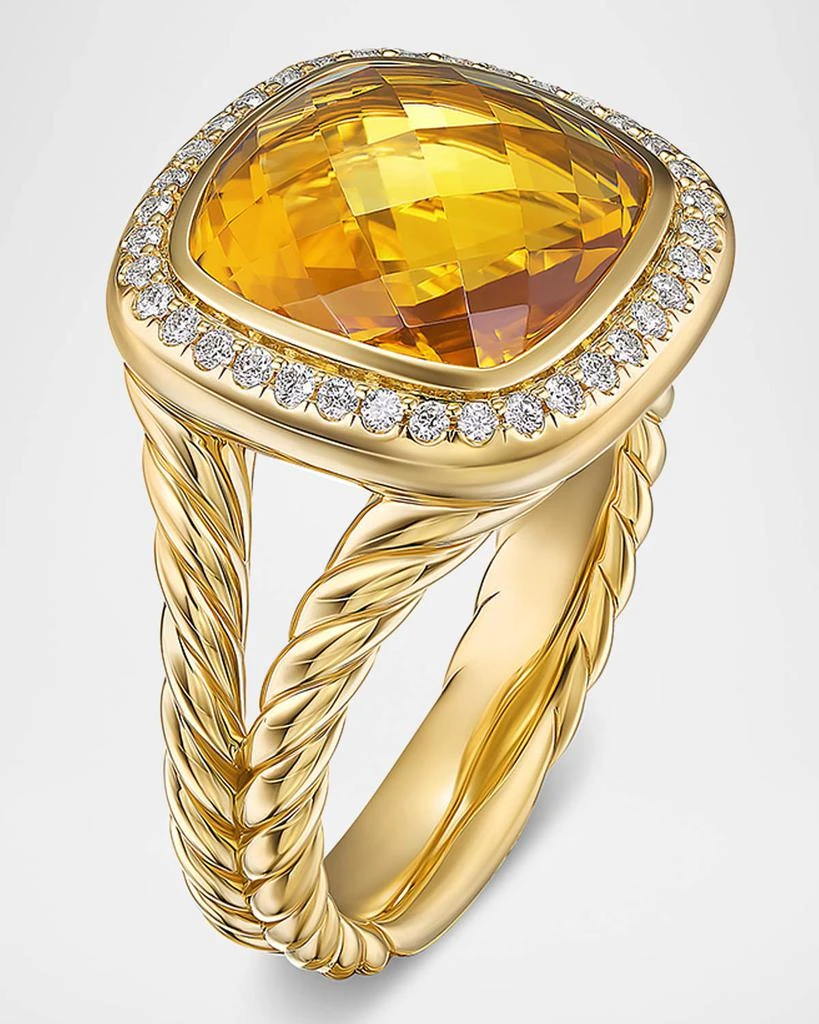 David Yurman Albion Ring with Gemstones and Diamonds in 18K Gold 4
