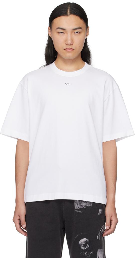 Shop Off-White Vibe Arrow Crewneck T-Shirt on Sale at