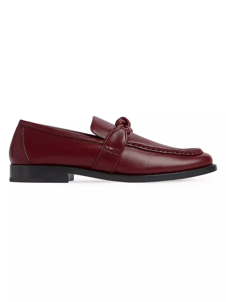 Bottega Veneta Astaire Leather Knot Loafers 1