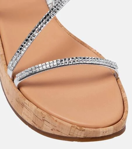 ANCIENT GREEK SANDALS Morfi leather platform sandals 6