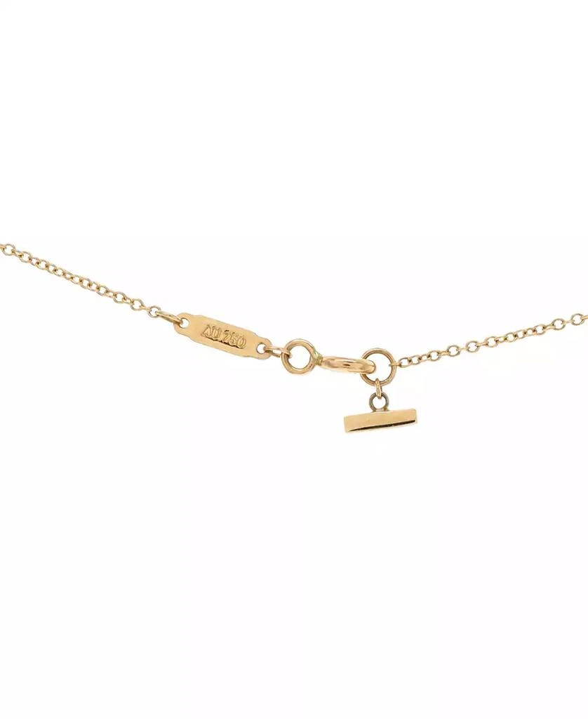 Pre-Owned Tiffany 
Co T Smile Pendant Necklace 3