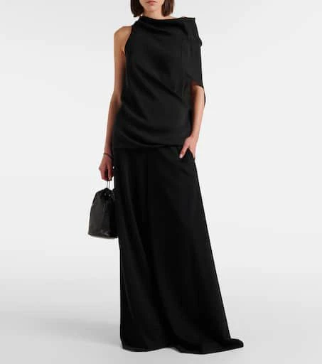 The Row Dela wool wide-leg pants 2