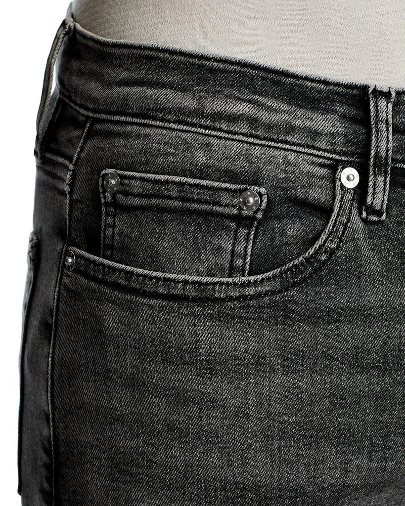 FRAME Jet Set Modern Slim Straight Jeans in Silent Black 7
