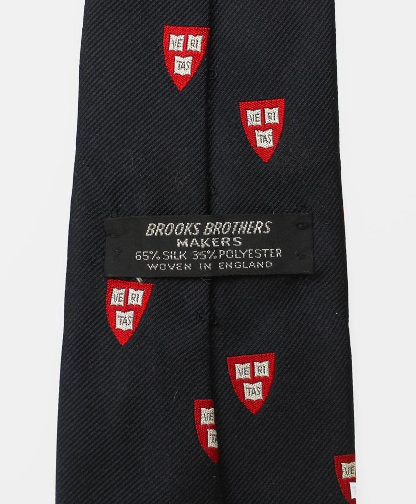 Brooks Brothers Vintage Brooks Brothers Harvard Crest Emblematic Tie, 1970s, L/XL