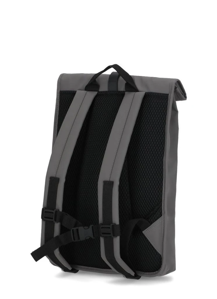 RAINS Rains Rolltop Rucksack Logo Detailed Backpack 3