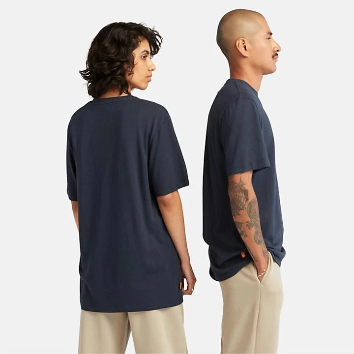 Timberland Refibra™ Logo Graphic Tee for Men in Navy 4