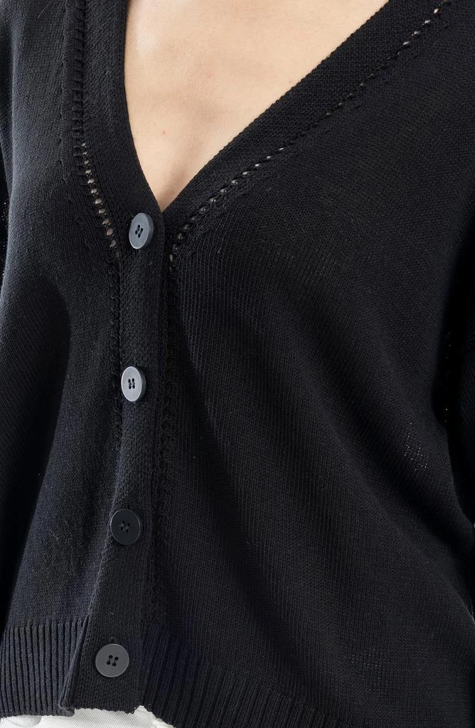 Max Studio Pointelle Detail Cardigan 3