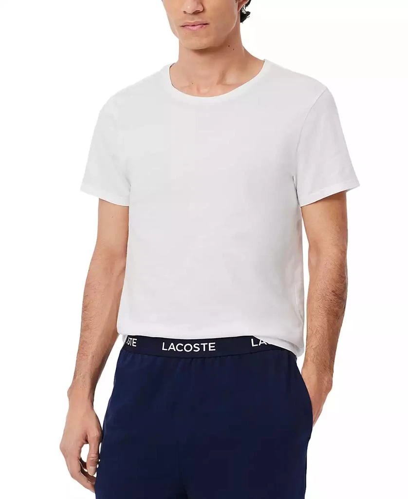 Lacoste Men's 3-Pack Slim Fit Crewneck T-Shirts 3