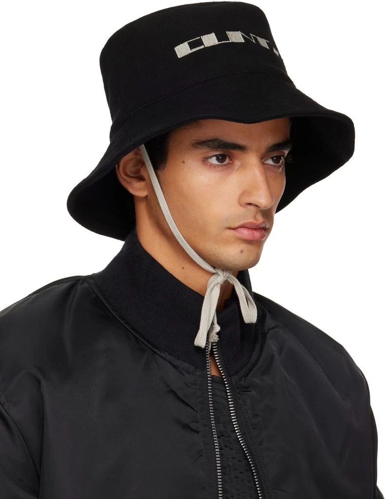 Rick Owens Black Concordians Gilligan Hat 2