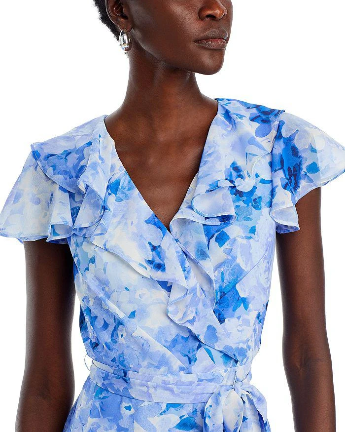 Eliza J Asymmetric Ruffled Dress 2