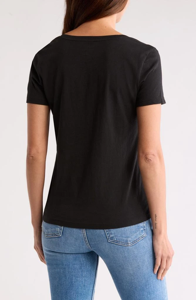 Madewell Whisper V-Neck T-Shirt 2