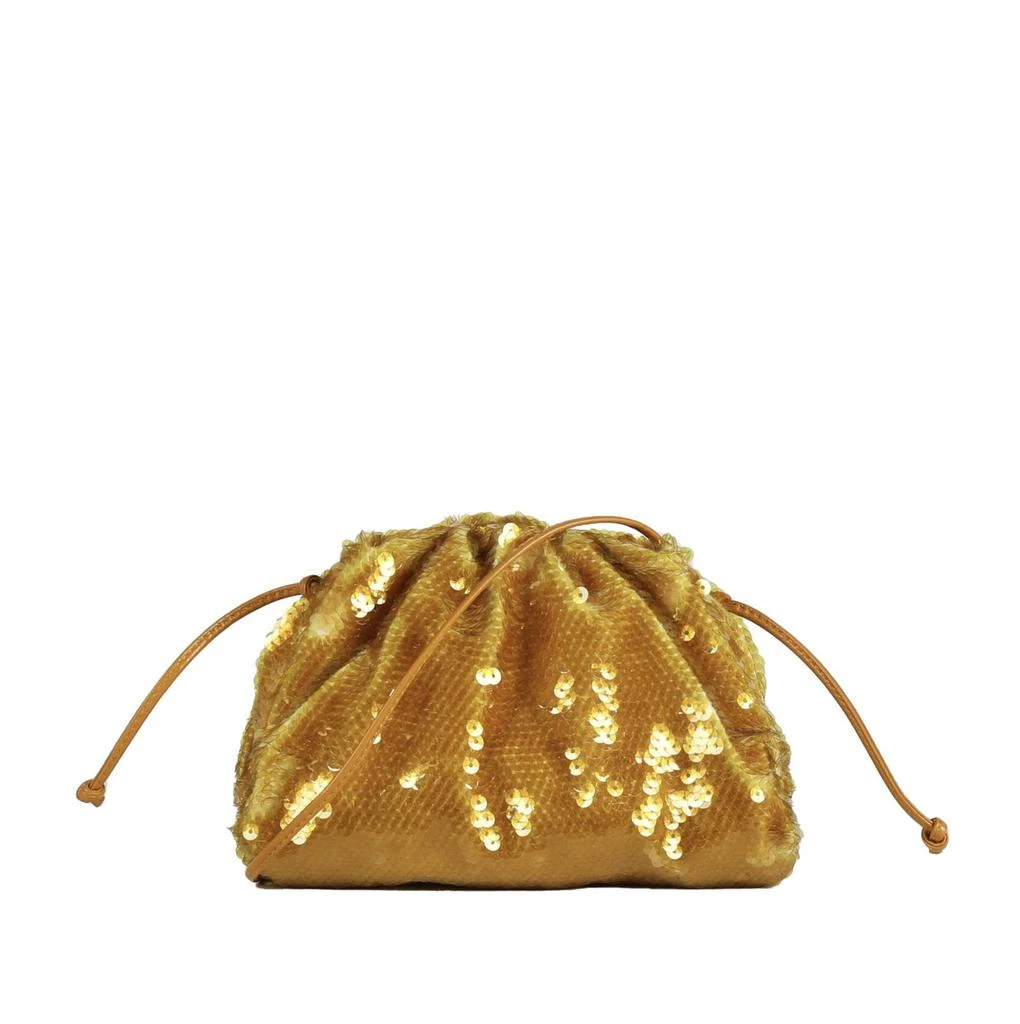 Bottega Veneta Bottega Veneta Sequin-Embellished Ruched Crossbody Bag 1