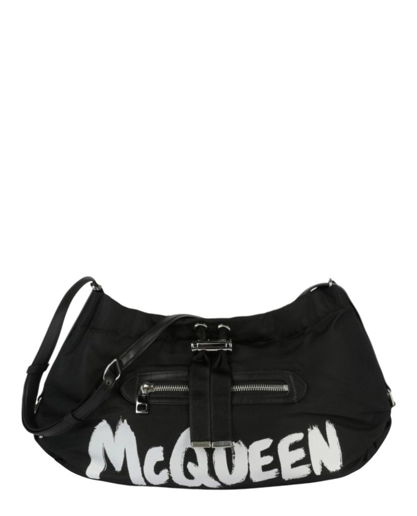 ハンドバッグ MCQUEEN LARGE MCQUEEN SATCHEL BAG WITH T BUCKLE Alexander McQueen Large Mcqueen Satchel Bag With T Buckle