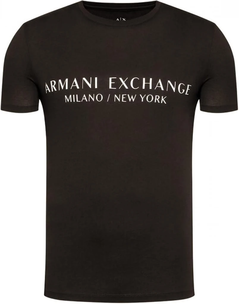 Armani Exchange Armani Exchange Men's Short Sleeve Milan New York Logo Crew Neck T-Shirt